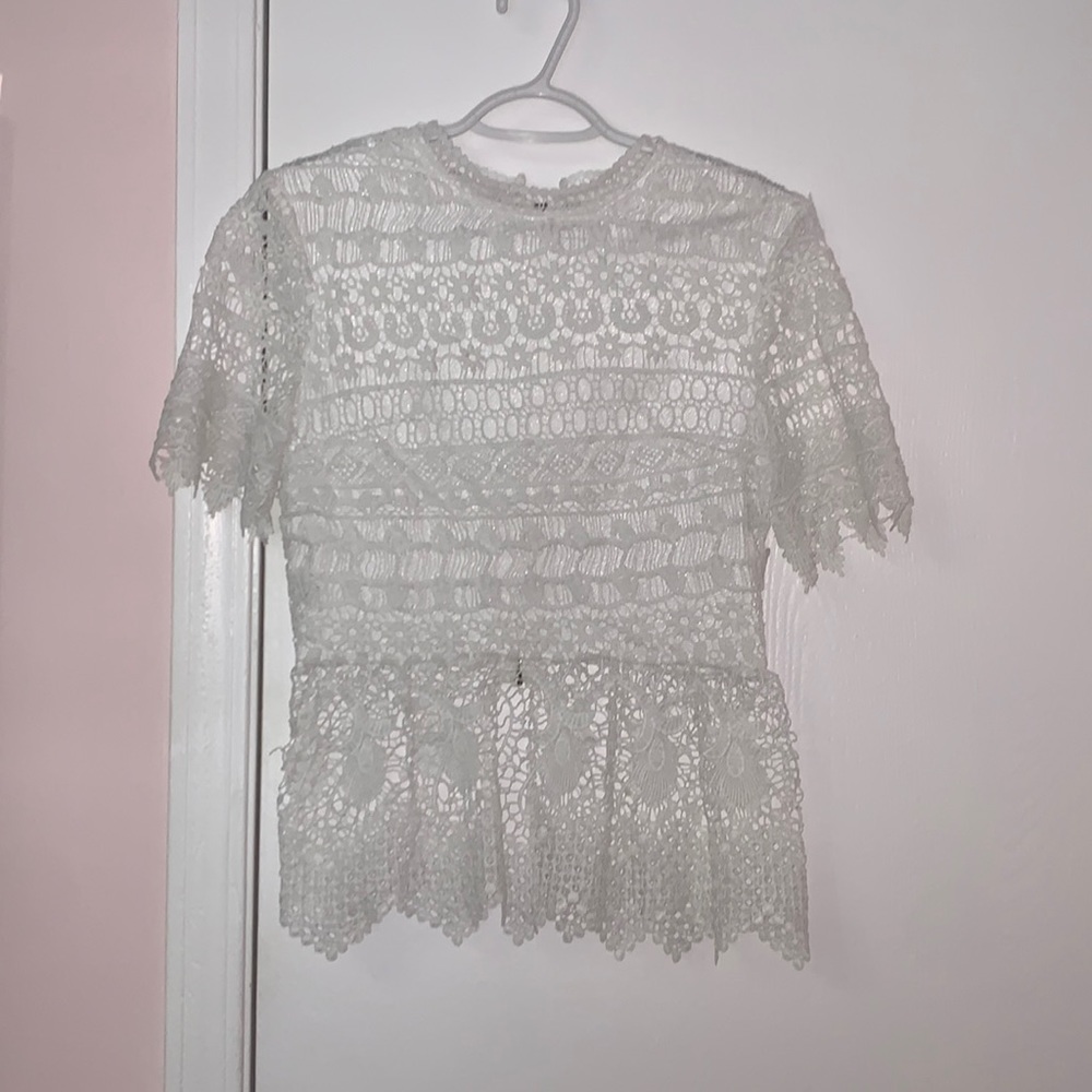 Lacey top